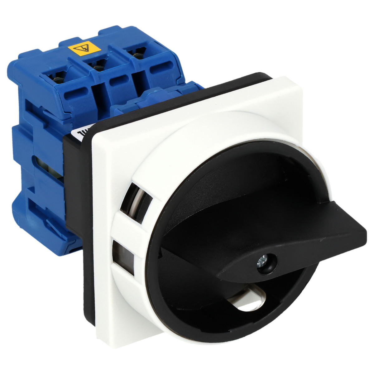 Kraus & Naimer Hauptschalter Werkschak. 32a 3pol 90° 0-1 frontinb. 4-gats bev. ip66/67.