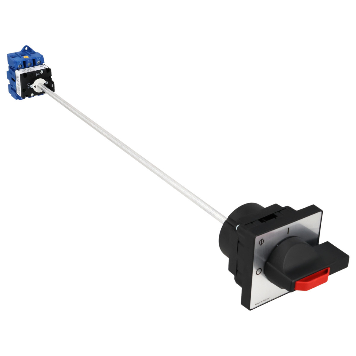 Kraus & Naimer Hauptschalter Werkschakelaar 32a 3pol 90° 0-1 bodemmon. 4-gats ip40