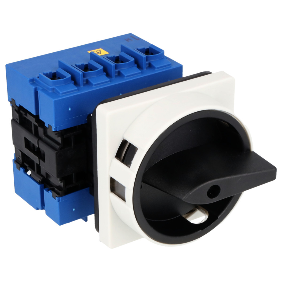 Kraus & Naimer Hauptschalter Werkschakelaar 63a 4pol 90° 0-1 frontinb. 4-gats bev. ip66/67