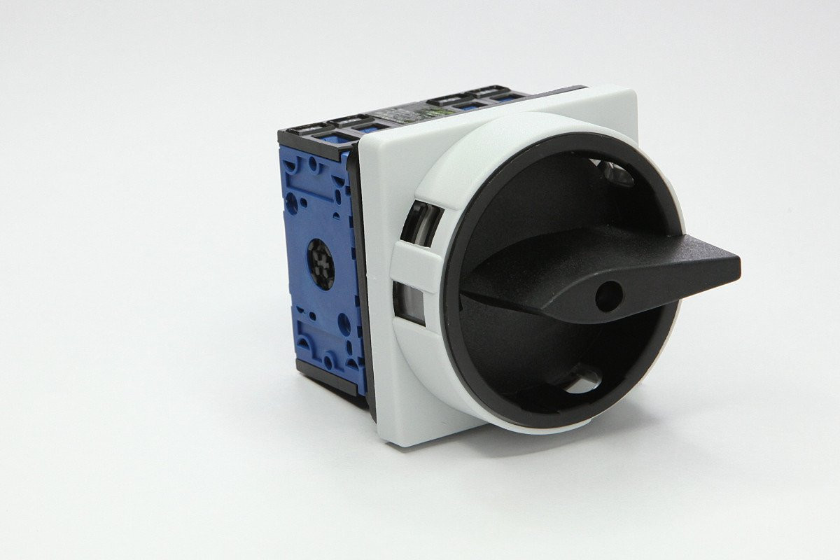 Kraus & Naimer Lastscheider Hoofdschak. 4pol. 0-1 25a 4 gats. ip66 verg. Z/G