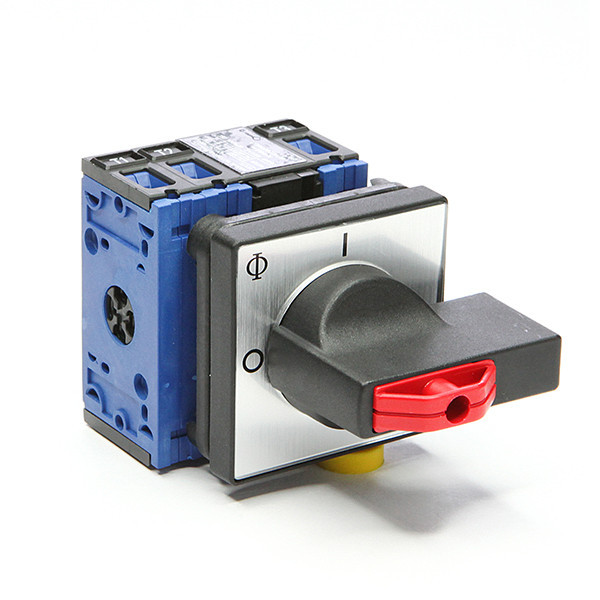 Kraus & Naimer Lastscheider Hoofdschak. 3pol. 0-1 16a centr. ip66 verg. Z/G