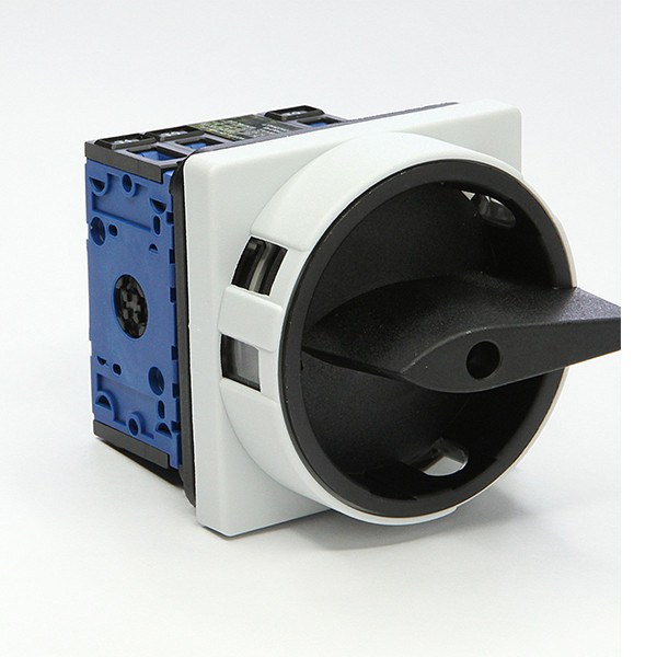 Kraus & Naimer Lastscheider Hoofdschak. 4pol. 0-1 20a 4 gats. ip66 verg. Z/G