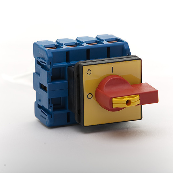 Kraus & Naimer Lastscheider Nood/Uitschak. 4pol. 0-1 100a 4 gats ip66 verg. R/G