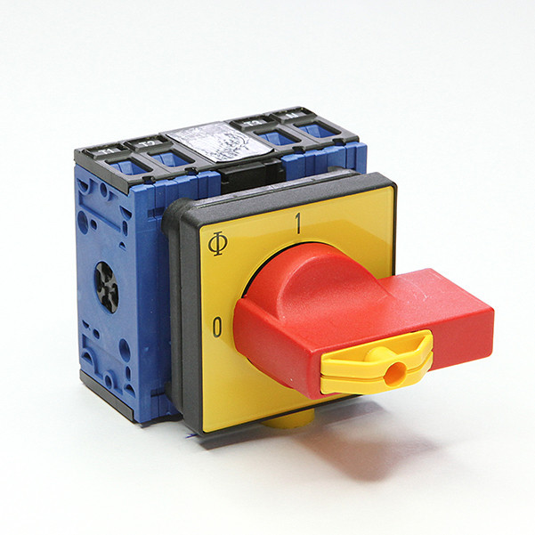 Kraus & Naimer Lastscheider Nood/Uitschak. 4pol. 0-1 25a centr. ip66 verg. R/G