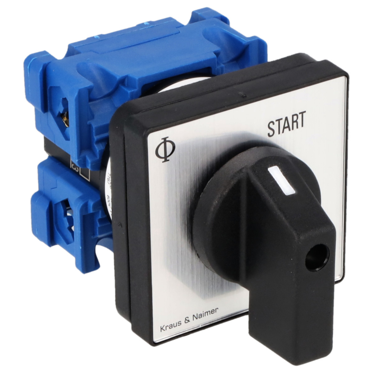 Kraus & Naimer Momentary start switch Start Impuls 20a 30° start frontinb. 4-gats bev. ip40