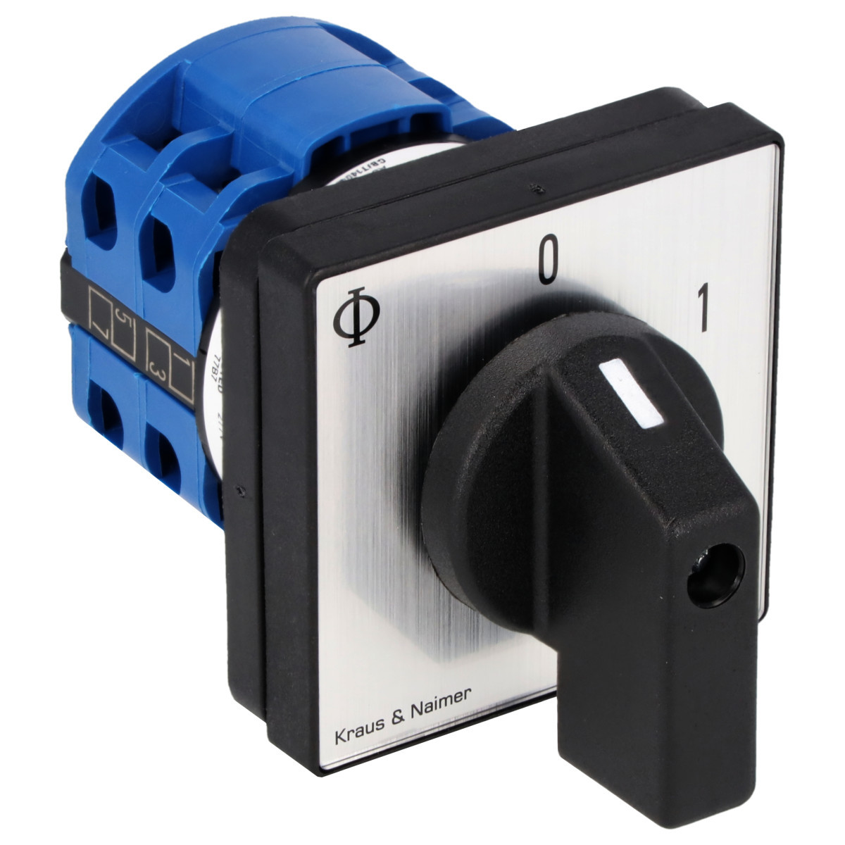 Kraus & Naimer Multi-step switch Stappenschakl. 20a 1pol. 45° 0-3 4 gats ip66
