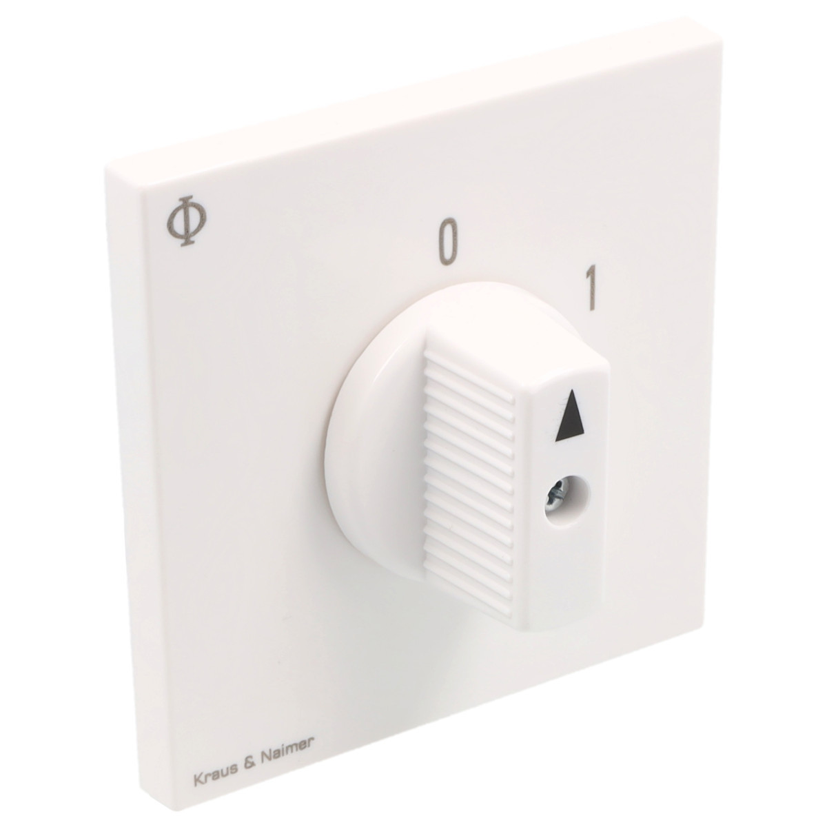 Kraus & Naimer ON/OFF switch Aan/Uitschak. 20a 1pol 60° 0-1 ip40