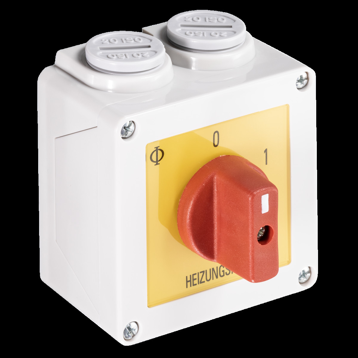 Kraus & Naimer ON/OFF switch Aan/Uitschak. 20a 2pol 60° in behuizing ip42