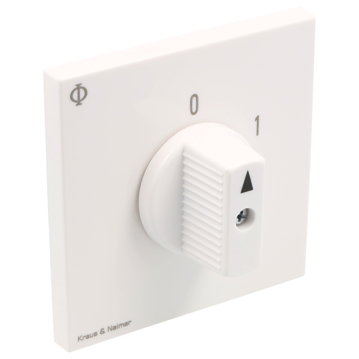 Kraus & Naimer ON/OFF switch Aan/Uitschak. 25a 2pol 60° 0-1 ip40