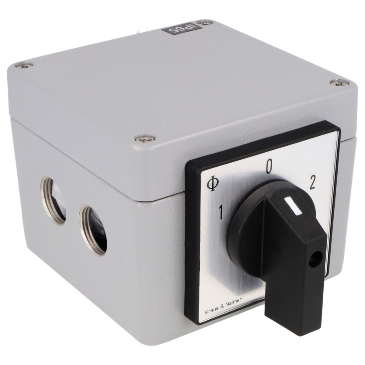 Kraus & Naimer Reversing changeover switch Motoromkeerschakelaar 25a 3pol 30° 1-0-1 ip65