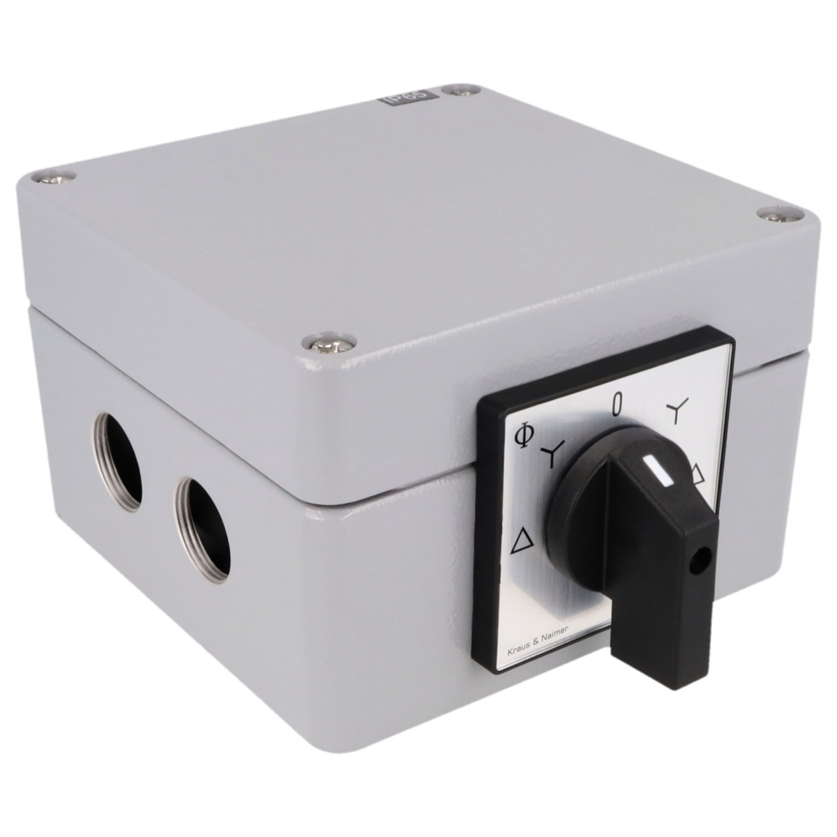 Kraus & Naimer Star-delta switch Ster-Driehoekschakelaar 20a 45° in behuizing ip65