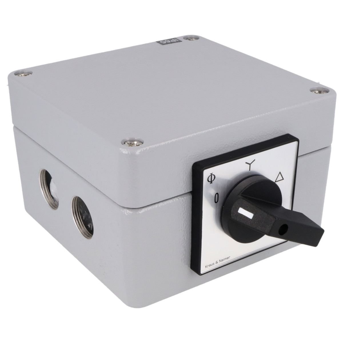 Kraus & Naimer Star-delta switch Ster-Driehoekschakelaar 25a 60° 0-ster-driehoek in behuizing ip65