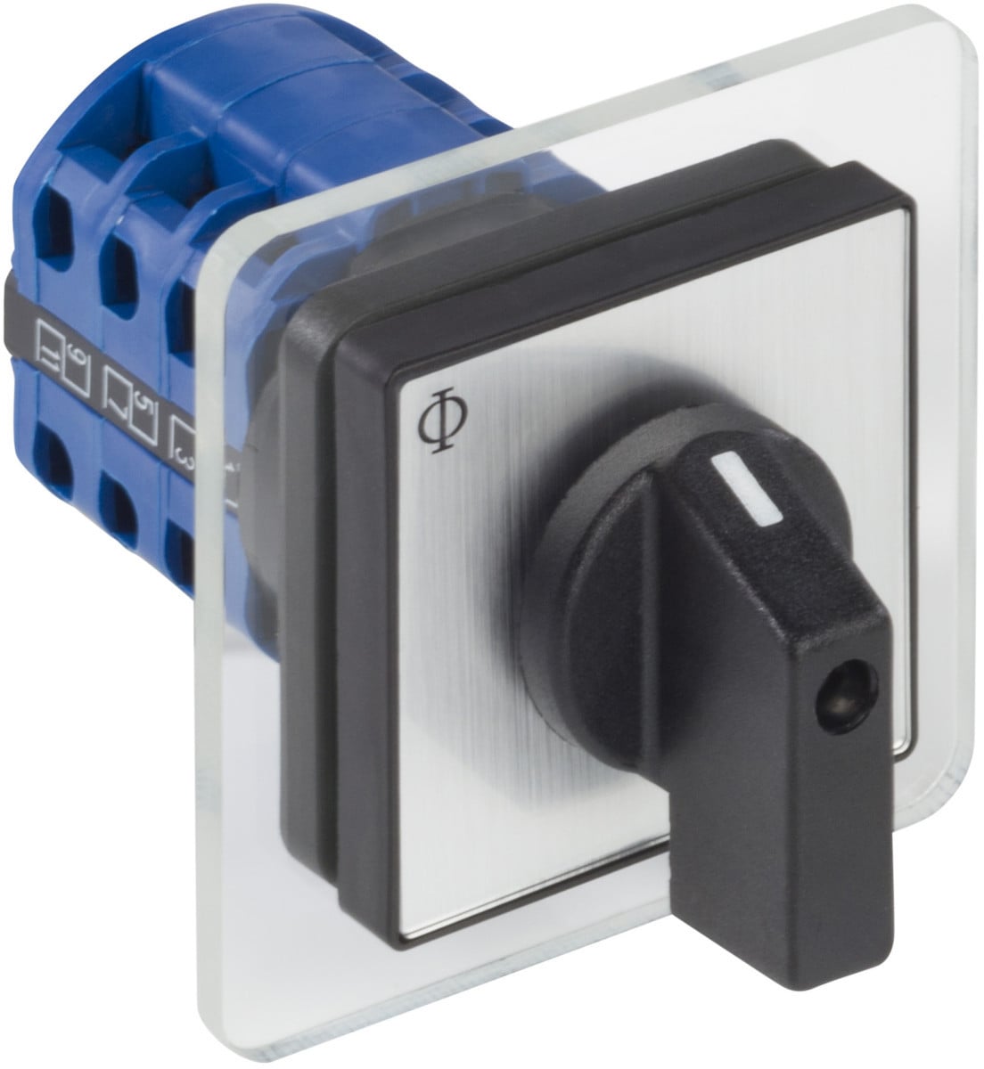 Kraus & Naimer Start stop switch Sleutelschakelaar 20a 90° dinrail mont.