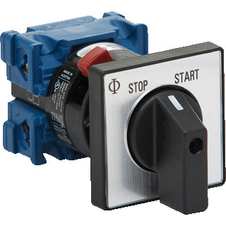 Kraus & Naimer Besturingsschakelaar Stop> <start impuls 20a 1pol. centr. ip66