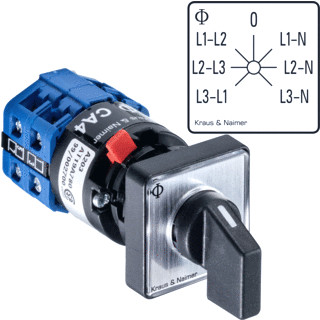 Kraus & Naimer VOLTMETER OMSCH 10A LL-LN