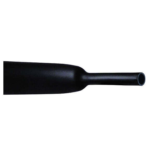 Krimpbuis Middenwandig srum. 3 : 1/ 6-2/ zwart/1000MM/VP10