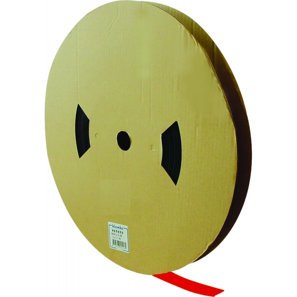 Krimpkous 3:1 18>6MM, rood, 100 meter op rol