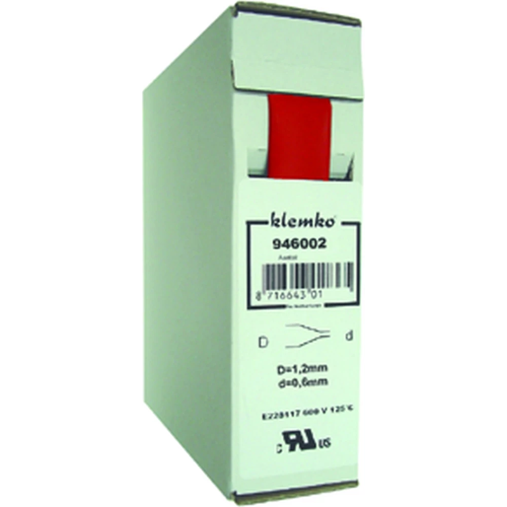 Krimpkous 3:1, 9>3MM, rood, 5 meter in trekbox