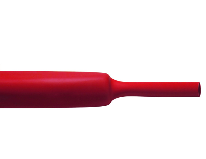 Krimpkous Dunw. krimpverh. 2 : 1 - SR1F/2.4-1.2/rood/1000MM