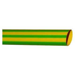 Krimpkous Type W135, 3:1 geel/groen 12,7/4MM lengte 1,22MTR