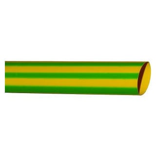 Krimpkous Type W135, 3:1 geel/groen 9,5/3MM lengte 1,22MTR