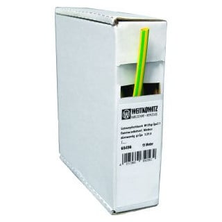 Krimpkous Type W135B 2:1 groen/geel 19,1/9,1MM box 5MTR