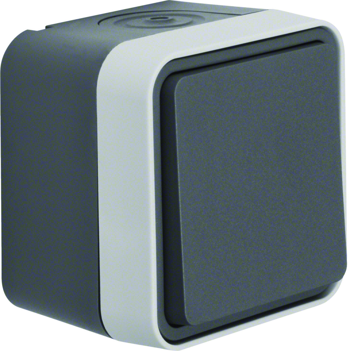 Kruisschakelaar Met behuizing, W.1, grijs