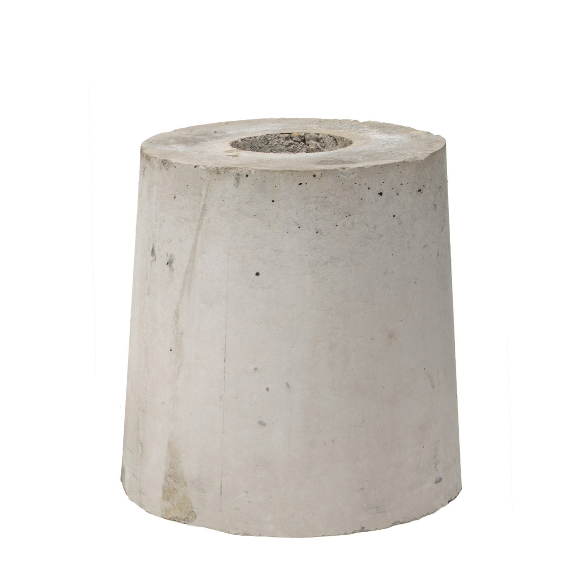 KS Betonblok rond klein fundatieblok Ø25CM