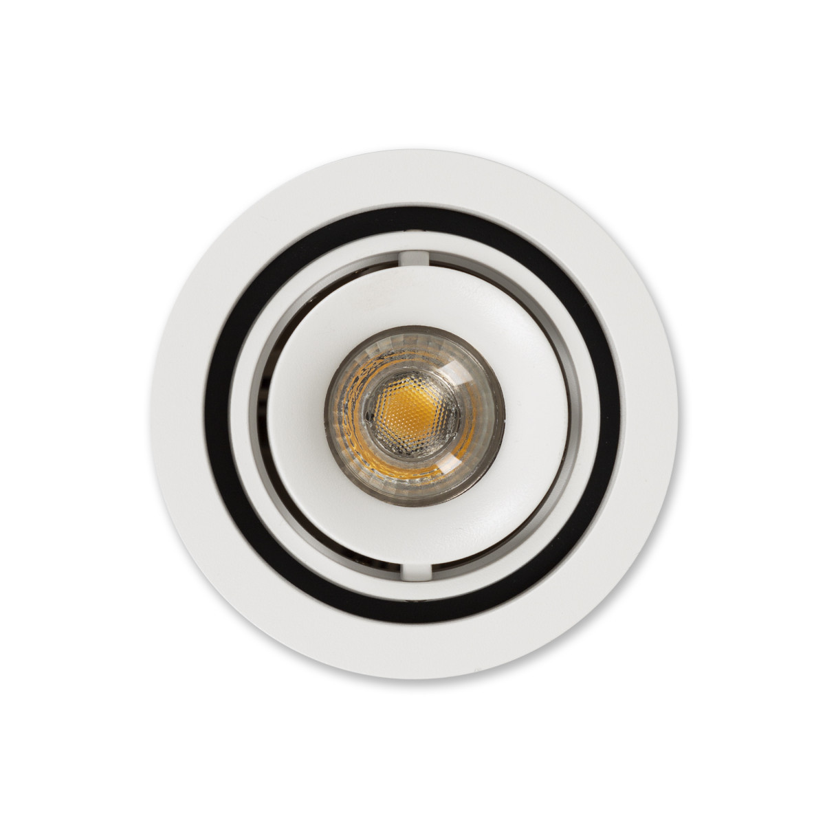 KS Bjorn rond spot inbouw gu10 richtbaar wit