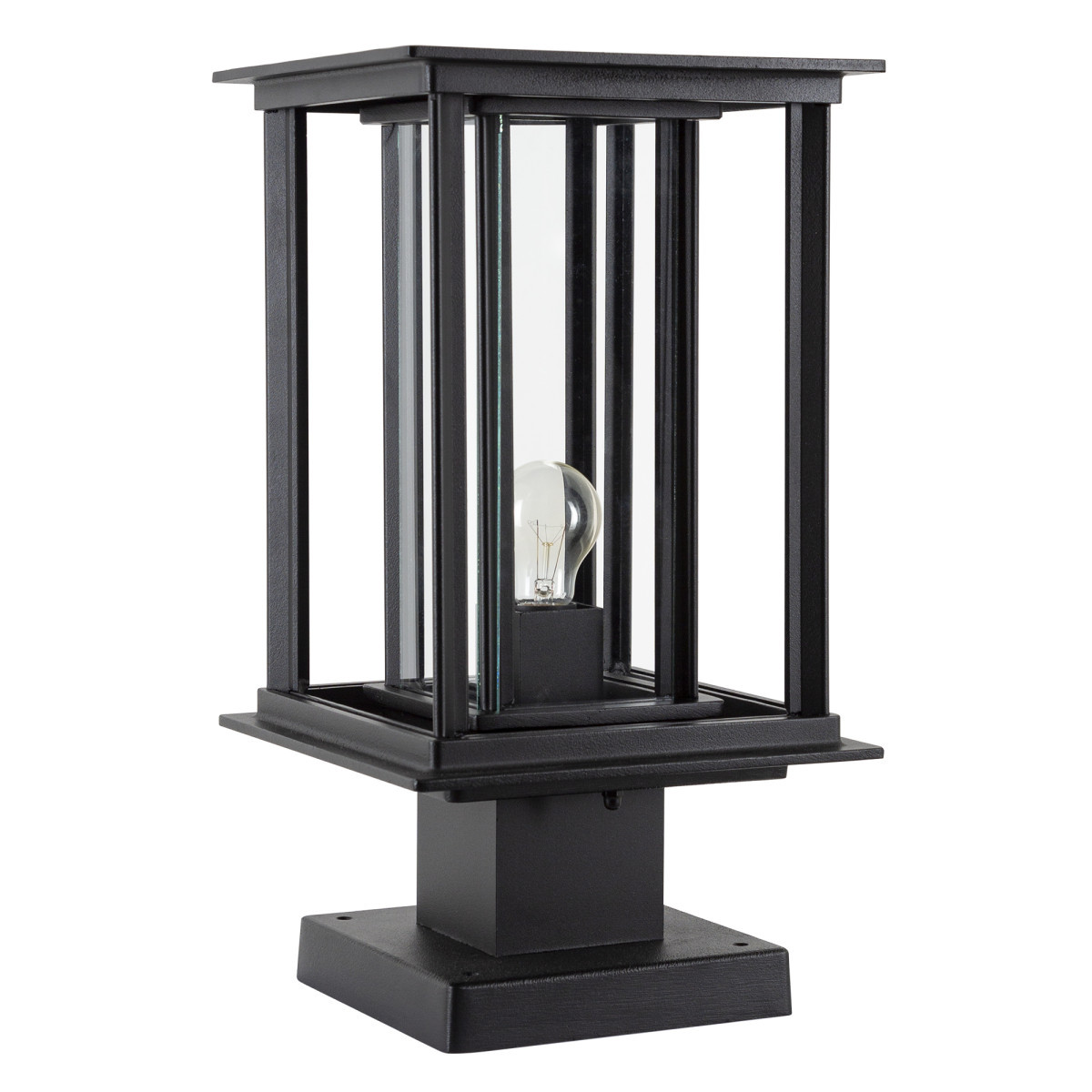 KS Capital new york sokkel e27 buitenlamp staand zwart