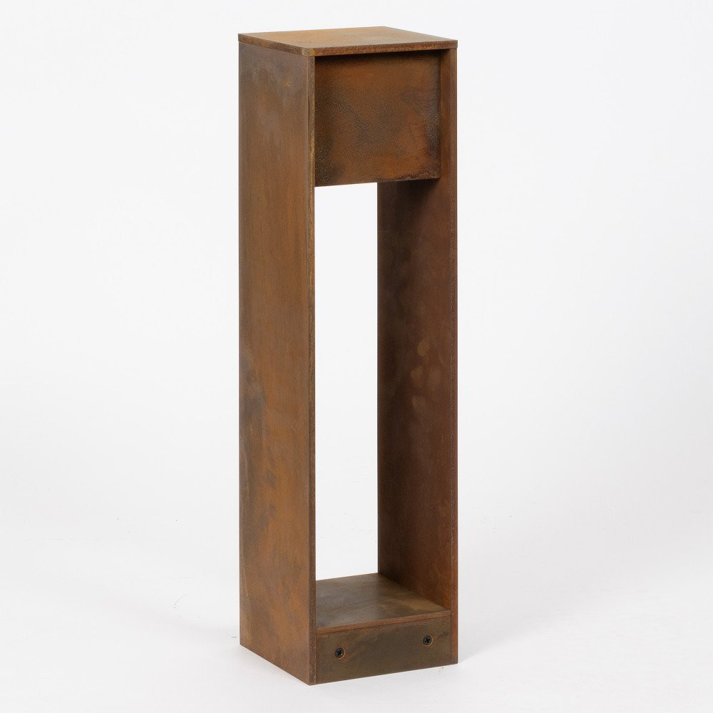 KS Core tuinlamp 45CM 6W buitenlamp staand corten