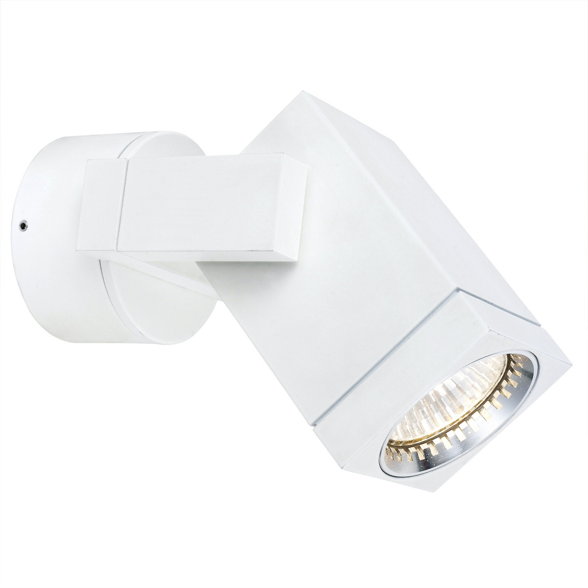 KS Cubic schijnspot gu10 buitenlamp wand spot wit