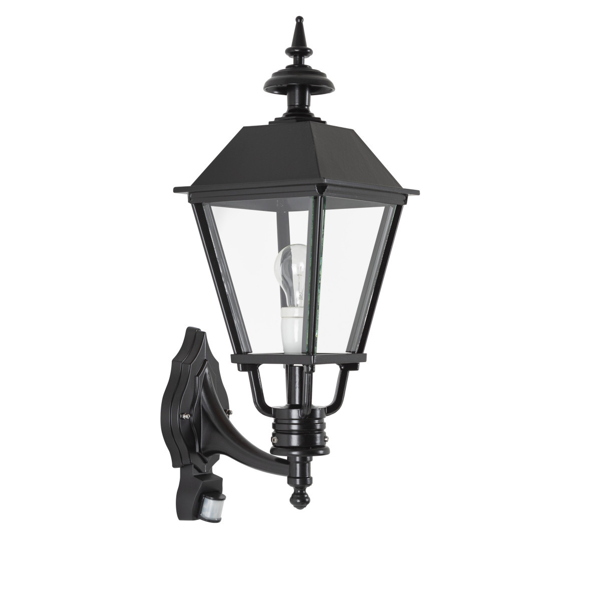 KS Darwin sensor gevellantaarn e27 buitenlamp wand groen