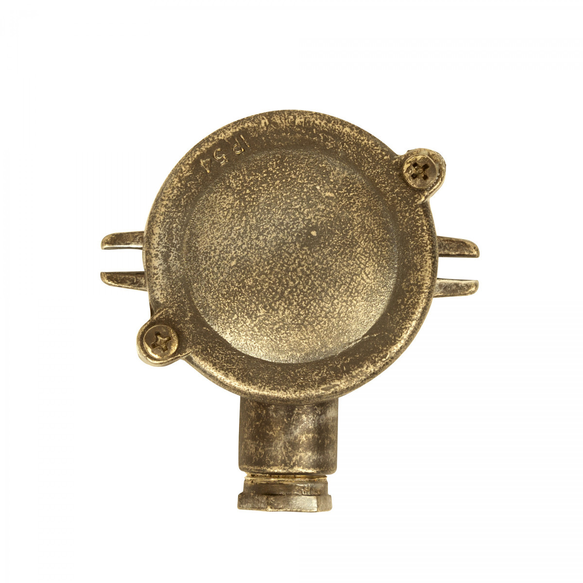 KS Jaren 30 lasdoos eindpunt kabeldoos brons