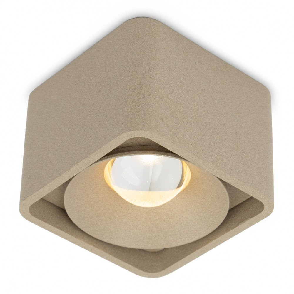 KS Lars spot opbouw led richtbaar champagne