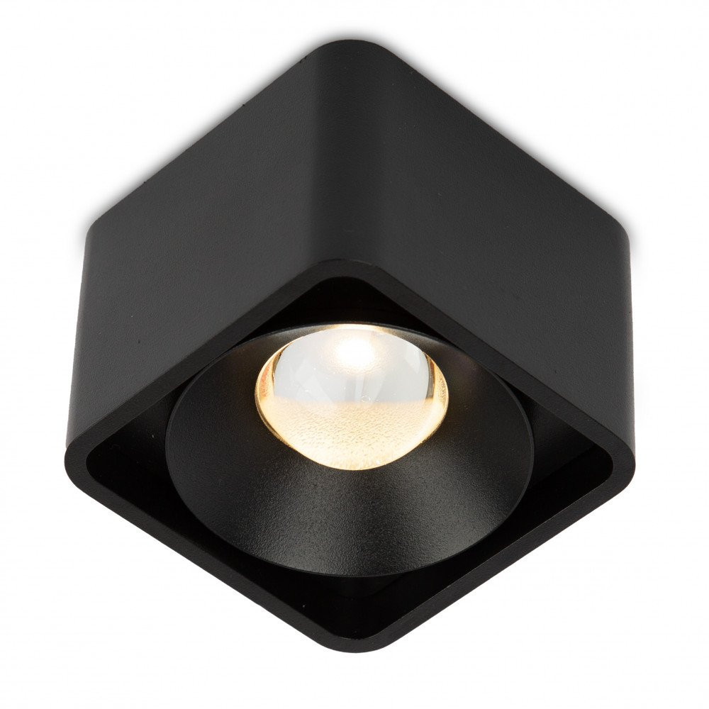 KS Lars spot opbouw led richtbaar zwart