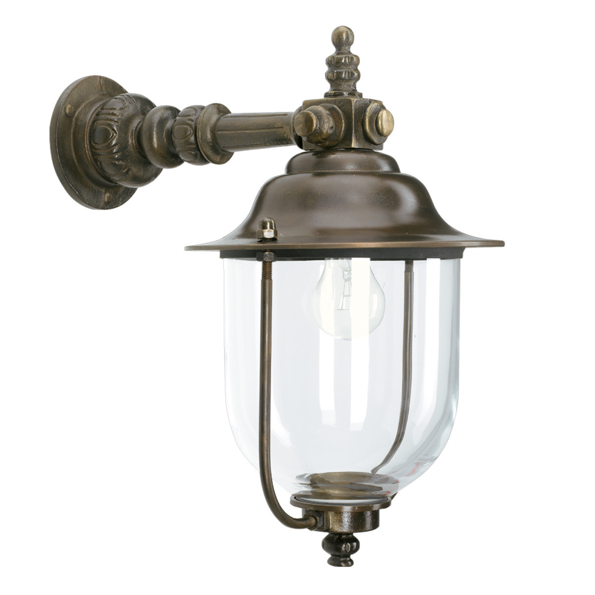 KS Lindau hang XL buitenlantaarn e27 buitenlamp wand brons
