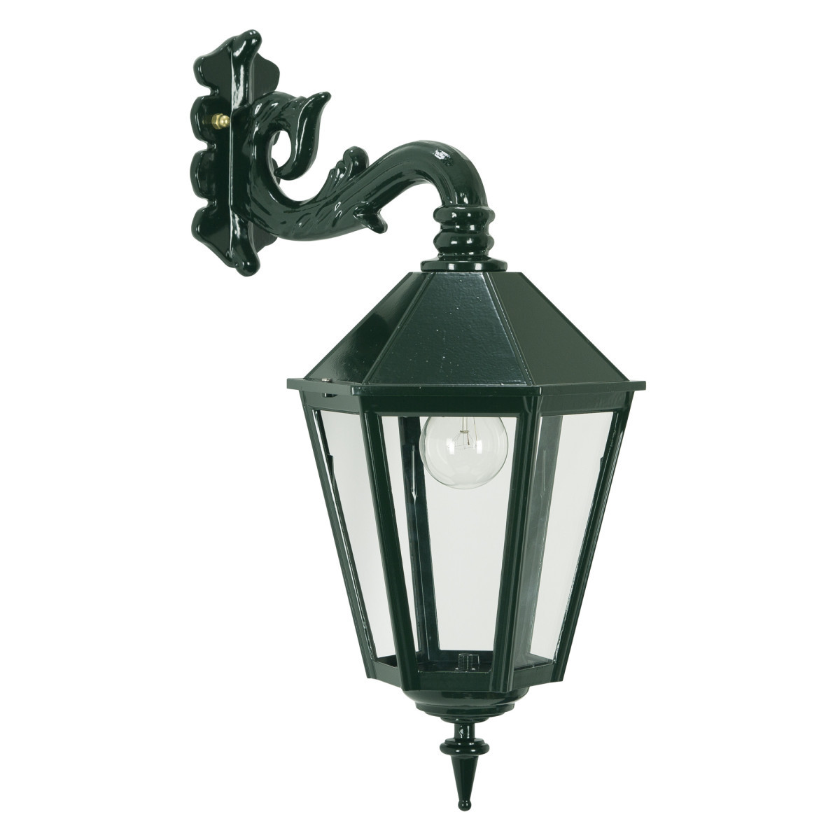 KS M32 hang gevellantaarn e27 buitenlamp wand groen
