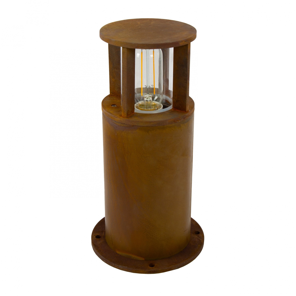 KS Marina 30 round tuinlamp e27 buitenlamp corten