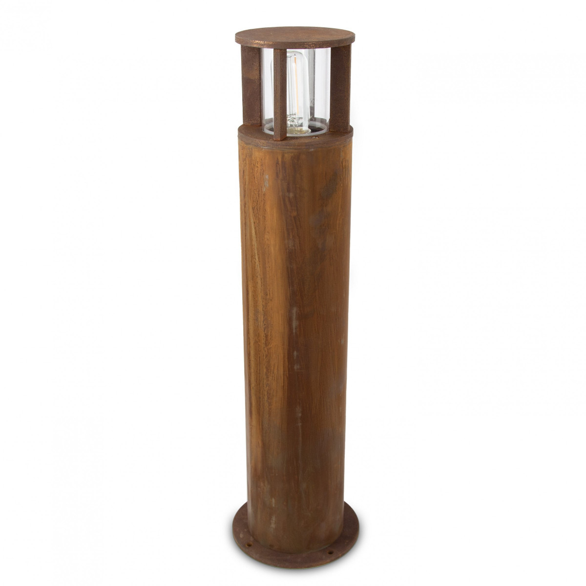 KS Marina 60 round tuinlamp e27 buitenlamp corten