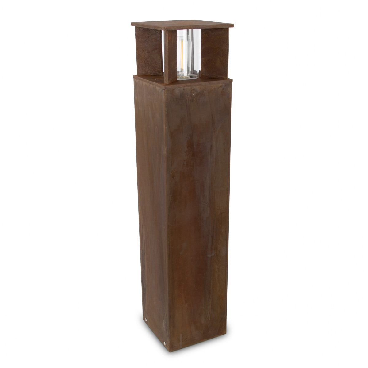 KS Marina 70 square tuinlamp e27 buitenlamp corten