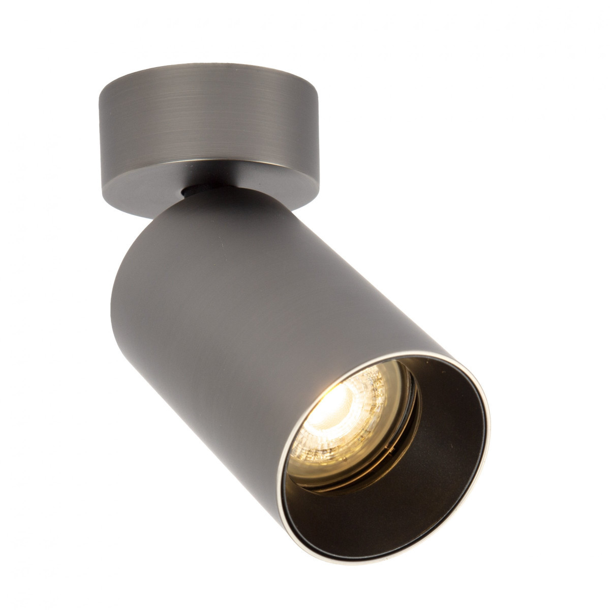 KS Mila rond spot opbouw gu10 richtbaar gunblack