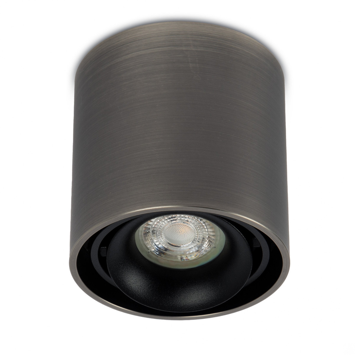 KS Oliver opbouwspot plafond gu10 richtbaar gunblack