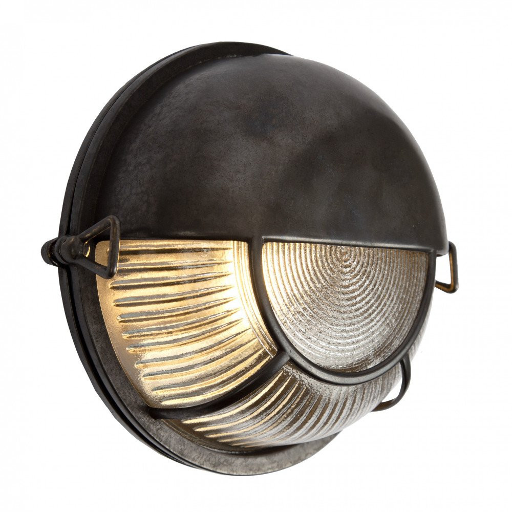 KS Portimao wandlamp e27 buitenlamp donker brons