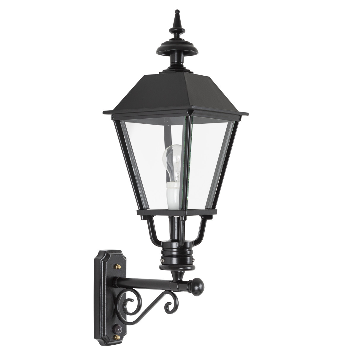 KS Preston sensor gevellantaarn e27 buitenlamp wand groen