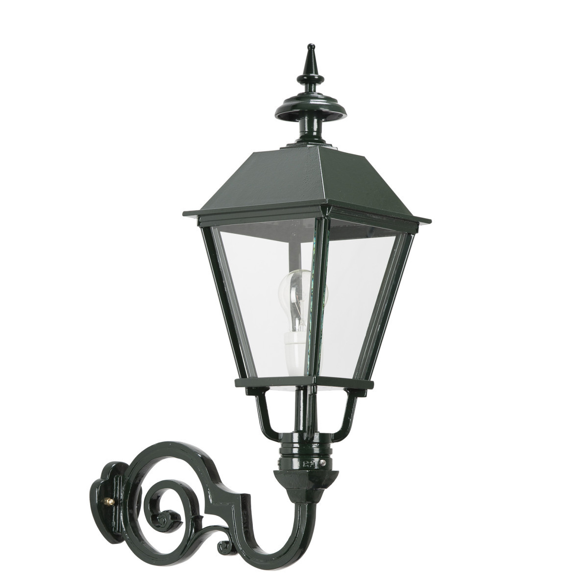 KS Singel M gevellantaarn e27 buitenlamp wand groen