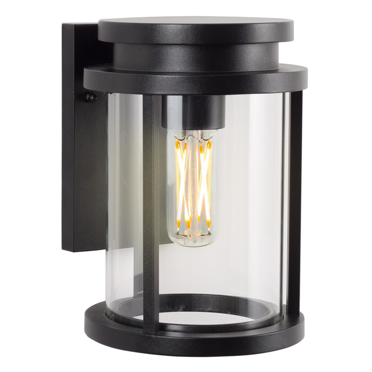KS Sydney M wandlamp e27 buitenlamp wand zwart