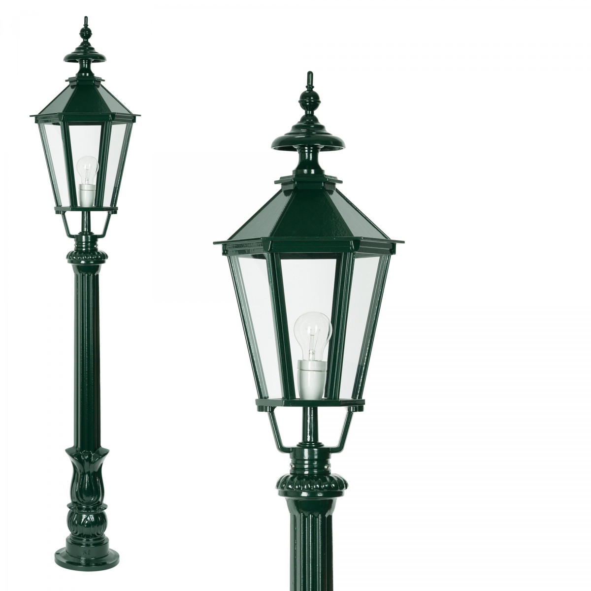 KS Verlichting de waard tuinverlichtingsarmatuur H9+K7B led pilaar (stele)