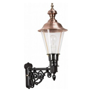 KS Verlichting durgerdam armatuur e27 led 2000-4000K 60W 640MM ip44 zwart