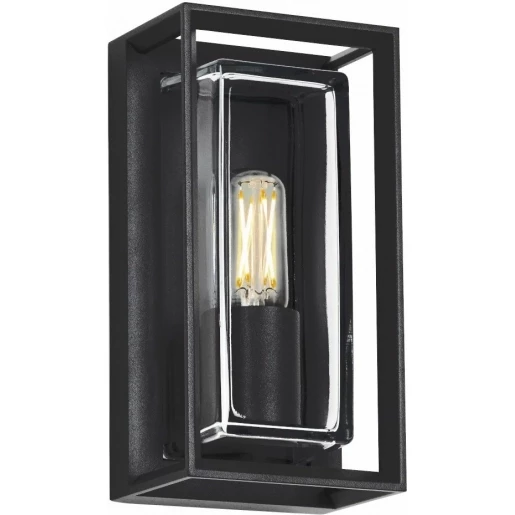 KS Verlichting eaton wandlamp zwart